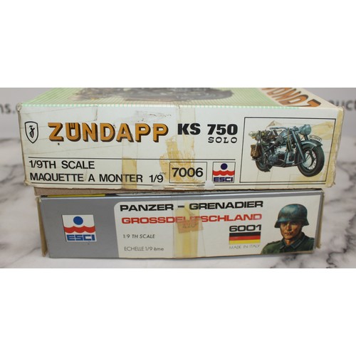 926 - 2 x Boxed Military Models