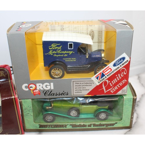 691 - Selection Of Boxed/Unboxed Collectable Vehicles Inc- Corgi Limited Edition/Lledo/Matchbox Models Of ... 