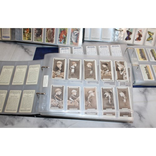 32 - Large Quantity Of Collectable Cigarette Picture Cards Etc 5 x Folders...