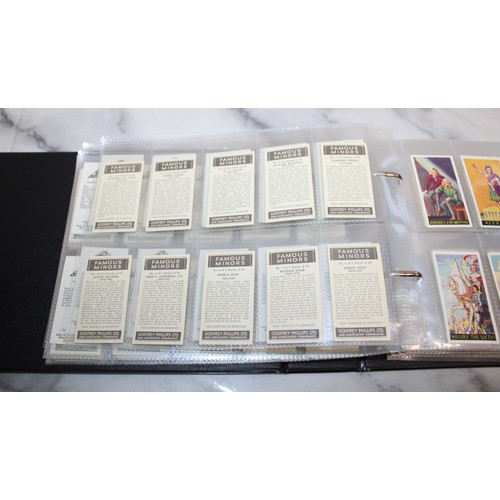 32 - Large Quantity Of Collectable Cigarette Picture Cards Etc 5 x Folders...