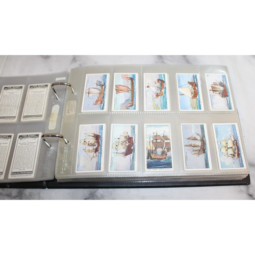 34 - Large Quantity Of Very Collectable Cigarette/Picture Cards Etc In 4 x Folders...