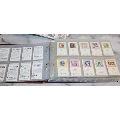 34 - Large Quantity Of Very Collectable Cigarette/Picture Cards Etc In 4 x Folders...