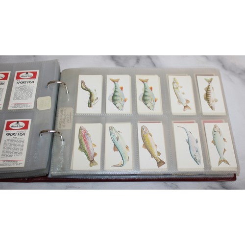 34 - Large Quantity Of Very Collectable Cigarette/Picture Cards Etc In 4 x Folders...