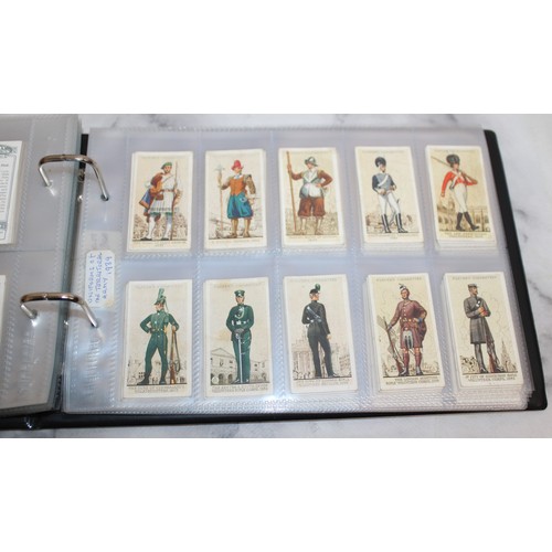 34 - Large Quantity Of Very Collectable Cigarette/Picture Cards Etc In 4 x Folders...