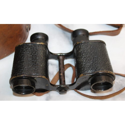 333 - J B BROOKS & CO Prismatic Binoculars Cased