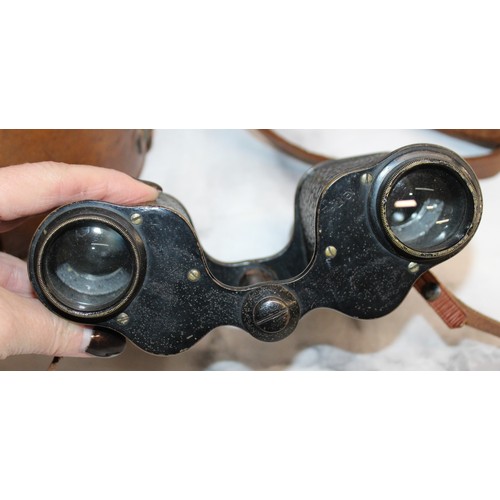 333 - J B BROOKS & CO Prismatic Binoculars Cased