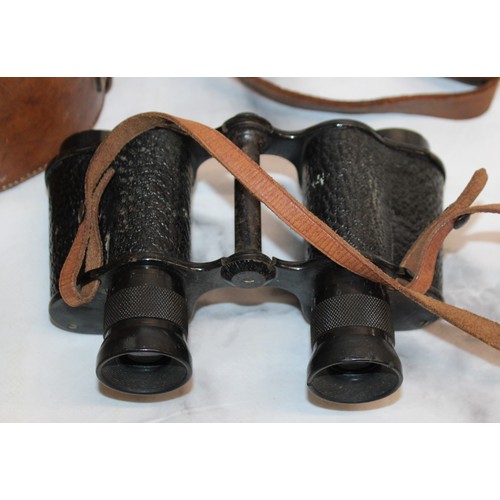 333 - J B BROOKS & CO Prismatic Binoculars Cased