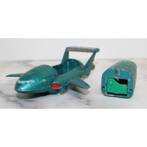 710 - A Dinky Toys Collectable Thunderbird 2 Vehicle All Four Legs Are Intact