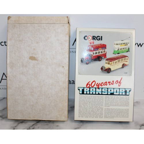 714 - Boxed Corgi Die-Cast Vehicles 60 Years Of Transport
All Looks To Be In Good Condition