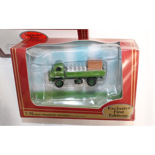 726 - 4 x Collectable Die-Cast Models Inc-Exclusive First Editions Swift's Services Transporter 13002/CORG... 