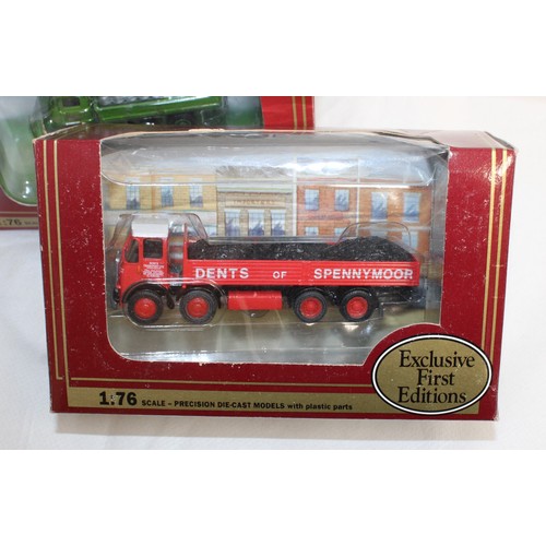 726 - 4 x Collectable Die-Cast Models Inc-Exclusive First Editions Swift's Services Transporter 13002/CORG... 