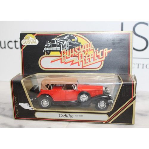 739 - A Selection Of Collectable Boxed Die Cast Model Vehicles By Guisval