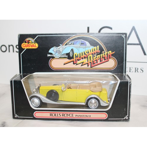 739 - A Selection Of Collectable Boxed Die Cast Model Vehicles By Guisval