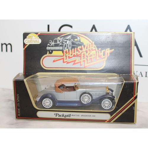 739 - A Selection Of Collectable Boxed Die Cast Model Vehicles By Guisval