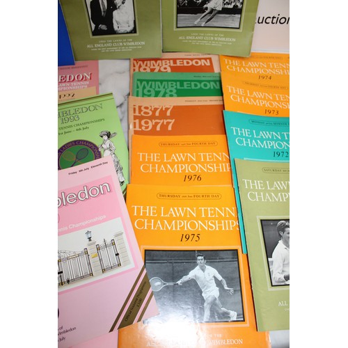 685 - Quantity Of Collectable Magazines/ Programmes Wimbledon & The Lawn Tennis Championships Between 1966... 