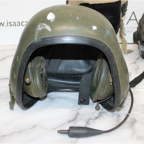 293 - 4 x Aircraft Helmets/Caps