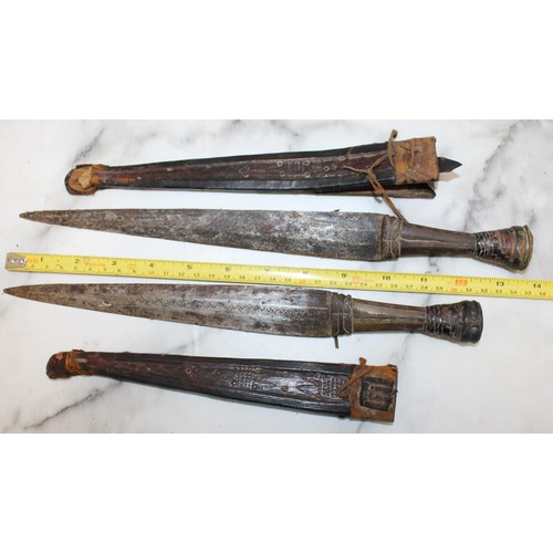 76 - 2 x Hunting Knifes In Sheaths
Collection Only Proof Of ID Over 18...