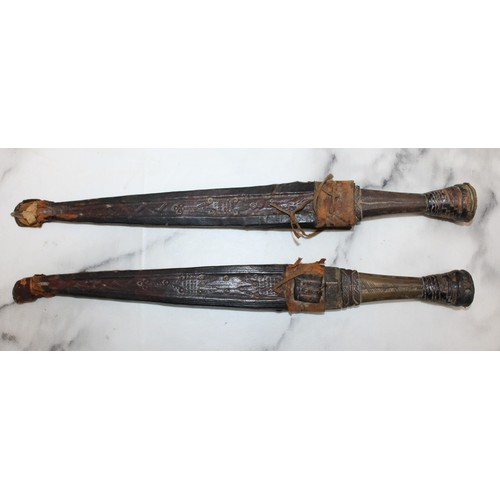 76 - 2 x Hunting Knifes In Sheaths
Collection Only Proof Of ID Over 18...