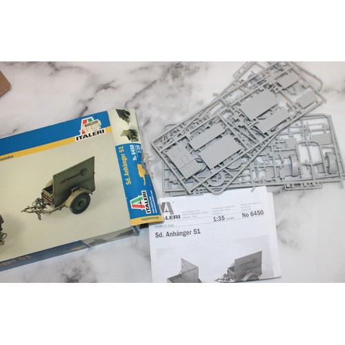 777 - 6 x Boxed TAMIYA/TRUMPETER/ITALERI Model Kits