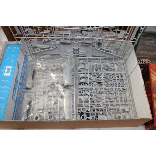 790 - 4 x Boxed Model Kits All Unchecked/Various Conditions Inc- Trumpeter/Eduard/ICM