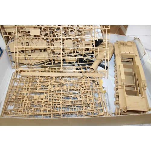 790 - 4 x Boxed Model Kits All Unchecked/Various Conditions Inc- Trumpeter/Eduard/ICM