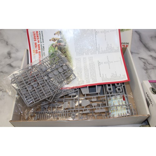 792 - Selection Of Boxed Model Kits Etc Various Conditions Not Checked Inc- Academy/MiniArt/Hobby Boss/IBG... 