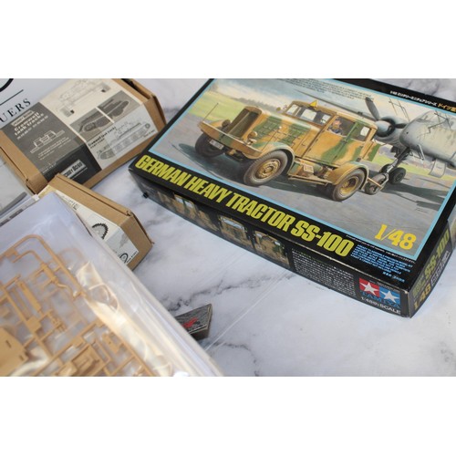 792 - Selection Of Boxed Model Kits Etc Various Conditions Not Checked Inc- Academy/MiniArt/Hobby Boss/IBG... 