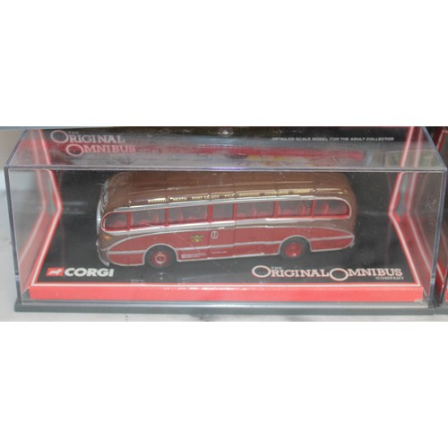 798 - 7 Boxed & Unboxed CORGI Original Omnibus Models