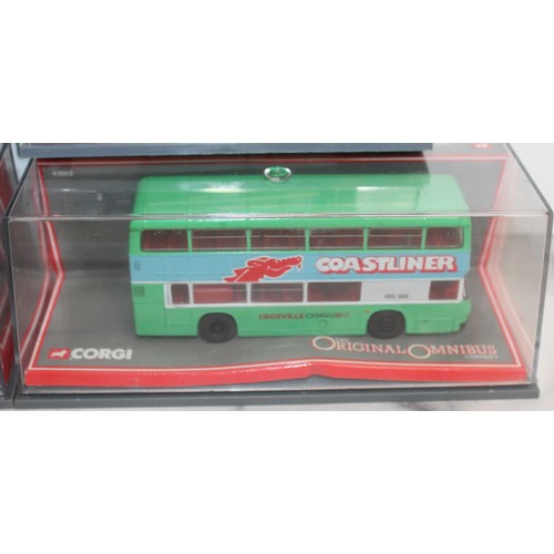 798 - 7 Boxed & Unboxed CORGI Original Omnibus Models