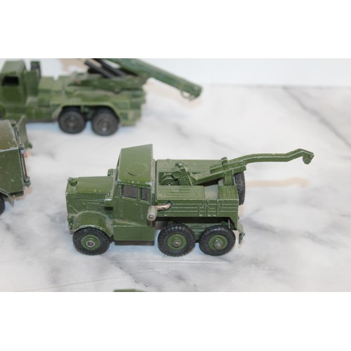 803 - Selection Of Dinky Toys & Dinky Supertoys Military Vehicles