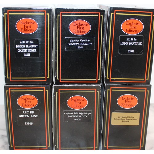 814 - 6 x Boxed Exclusive First Editions Die Cast Models