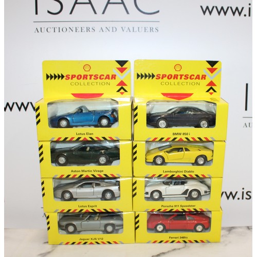 817 - 8 x Boxed SPORTSCAR Collection Cars