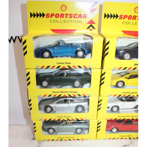 817 - 8 x Boxed SPORTSCAR Collection Cars