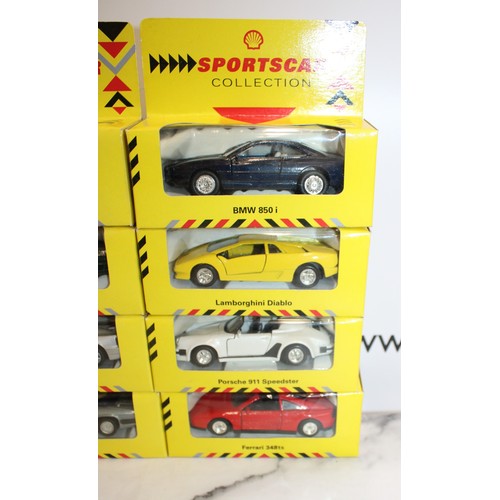 817 - 8 x Boxed SPORTSCAR Collection Cars...