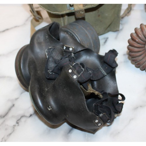 349 - 3 x Gas Masks One Dated 1934