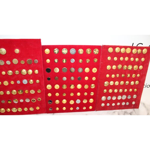 312 - Quantity Of Collectable Buttons On Boards