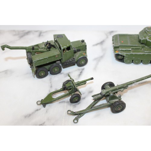 820 - Selection Of Collectable Army Vehicles Etc Inc- DINKY TOYS/LONE STAR/MINIC-TOYS/DINKY SUPER TOYS...