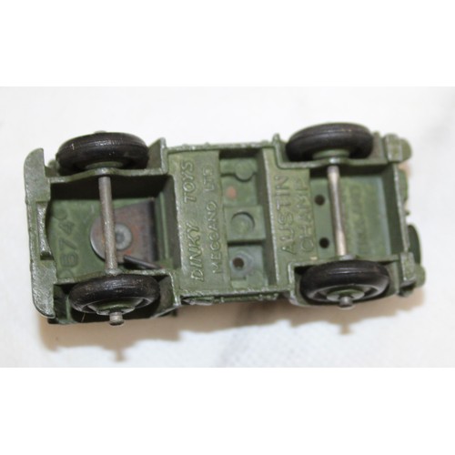 820 - Selection Of Collectable Army Vehicles Etc Inc- DINKY TOYS/LONE STAR/MINIC-TOYS/DINKY SUPER TOYS...