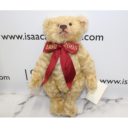 821 - A Collectable Boxed Steiff Teddy Bear H:31cm...