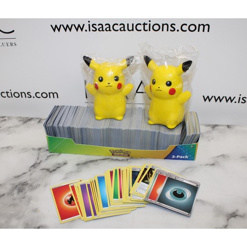 827 - A Quantity Of Pokemon Cards (1000+) And Two Pokemon Squishy Figures