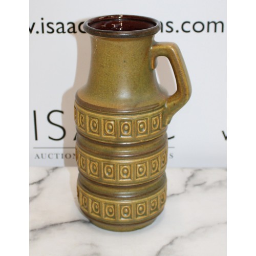 51 - Mid Century West German Ceramic Vase Height-27cm Crack On Rim As Shown In Pictures
Collection Only