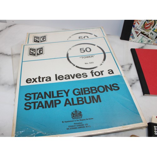 305 - A Selection Of Unused Stamp Albums And Accessories