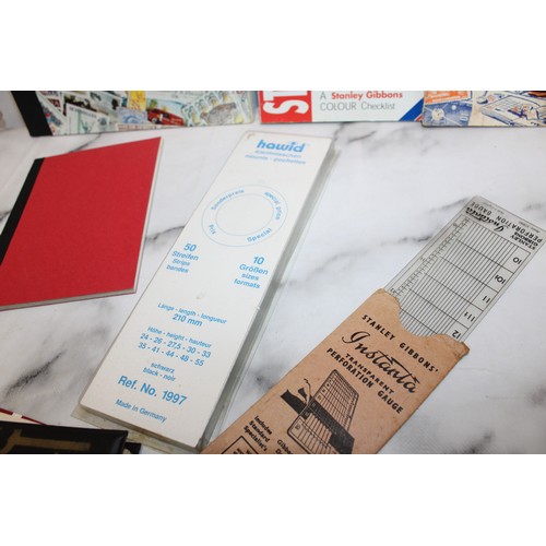 305 - A Selection Of Unused Stamp Albums And Accessories