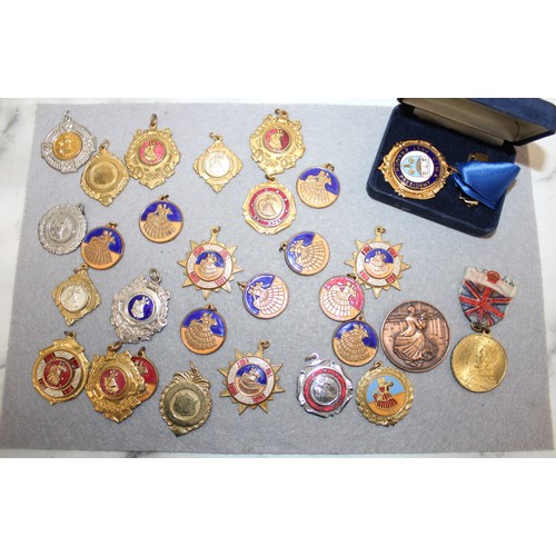 75 - Quantity Of Collectable  Of Medals Dance Etc