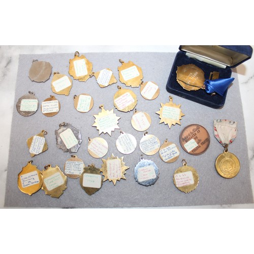 75 - Quantity Of Collectable  Of Medals Dance Etc