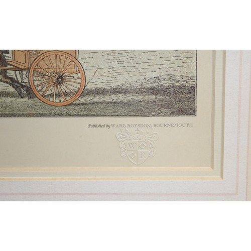 299 - 2 x Framed Prints No 46 Of A Limited Edition 1250 Published And Signed By Ward Roysden, Bournmouth`2... 