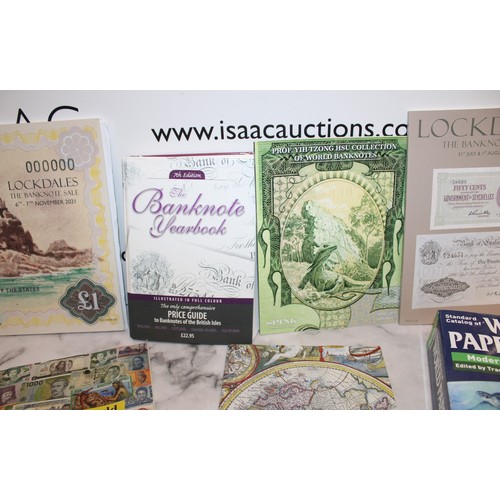 342 - Selection Of Knowledgeable Bank Note Books Etc