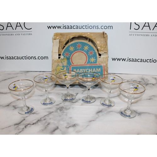 81 - A Collectable Babycham 6 Glass Party Pack
COLLECTION ONLY