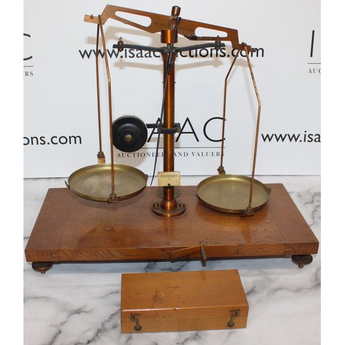 89 - A Set Of Vintage Weighing Scales And Weights