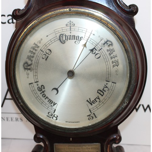 94 - 2 x Barometers 
Height Of Tallest 58cm
Collection Only